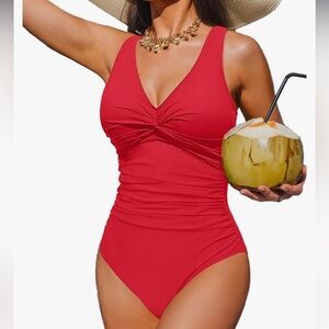 Red Women's Swimsuit
